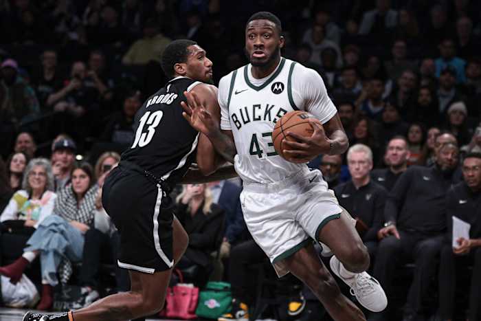 Milwaukee Bucks forward Thanasis Antetokounmpo